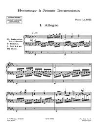 Labric: Hommage à Jeanne Demessieux