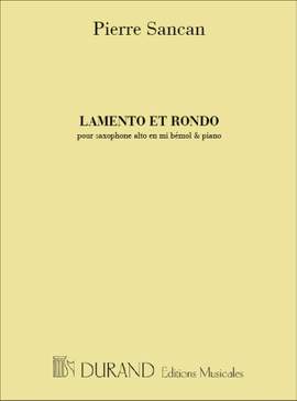Sancan: Lamento et Rondo (alto)