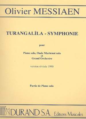 Messiaen: Turangalîla-Symphonie (solo piano part)