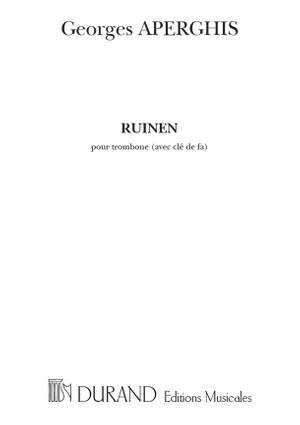 Aperghis: Ruinen Op.112