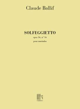 Ballif: Solfeggietto Op.36, No.16