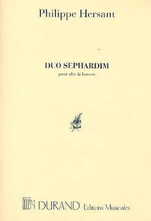 Hersant: Duo Sephardim