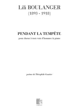 Boulanger: Pendant la Tempête