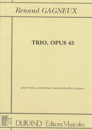 Gagneux: Trio Op.45