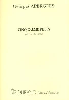 Aperghis: 5 Calme-Plats Op.93 bis