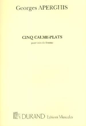 Aperghis: 5 Calme-Plats Op.93 bis