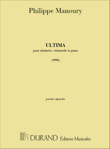 Manoury: Ultima