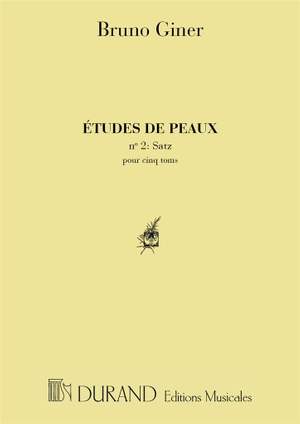 Giner: Etudes de Peaux No.2: Satz