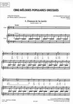 Ravel: 5 Mélodies populaires grecques (low) Product Image