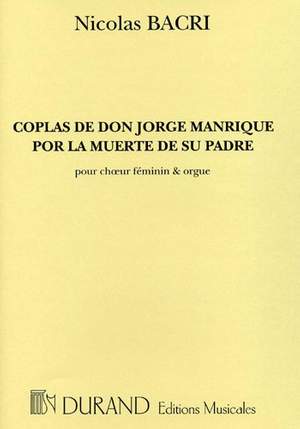 Bacri: Coplas de Don Jorge Manrique por la Muerte de su Padre