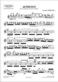 Aperghis: Alter Ego (ten)