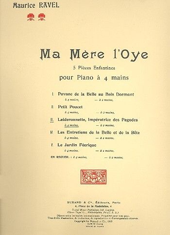 Ravel: Laideronnette, Impératrice des Pagodes