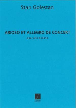 Golestan: Arioso et Allegro