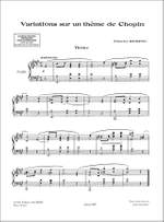 Mompou: Variations sur un Thème de Chopin Product Image