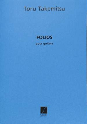 Takemitsu: Folios
