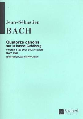 Bach: 14 Canons sur la Basse Goldberg BWV1087