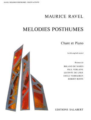 Ravel: Mélodies posthumes