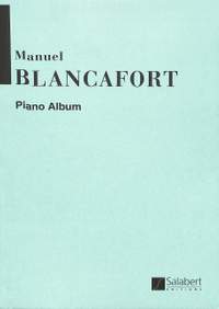 Blancafort: Piano Album