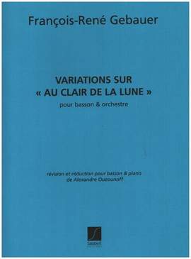 Gebauer: Variations on 'Au Clair de la Lune'