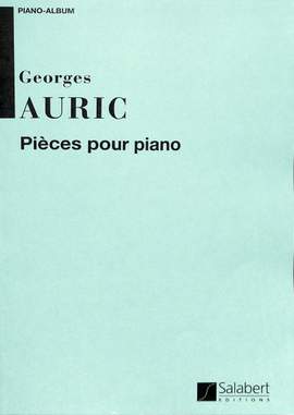 Auric: Pièces pour Piano