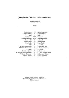 Mondonville: De Profundis clamavi (Musica Gallica)