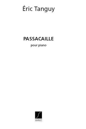 Tanguy: Passacaille