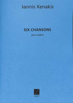 Xenakis: 6 Chansons inedit de 1951