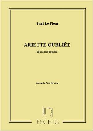 Flem: Ariette oubliée