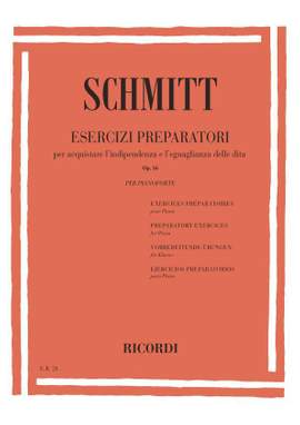 Schmitt: Preparatory Exercises Op.16