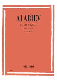 Alabiev: Le Rossignol (rev. F.Liszt & G.Tagliapetra)