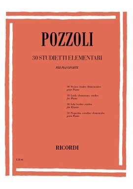 Pozzoli: 30 Studietti elementari