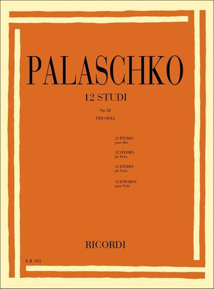 Palaschko: 12 Studi Op.62