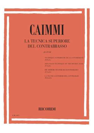 Caimmi: Tecnica superiore del Contrabbasso