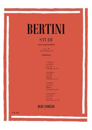 Bertini: 25 Studies Op.32