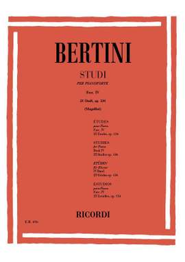 Bertini: 25 Studies Op.134