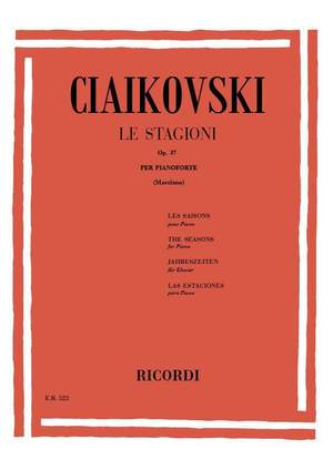 Tchaikovsky: The Seasons Op.37 (ed. E.Marciano)