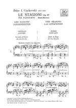 Tchaikovsky: The Seasons Op.37 (ed. E.Marciano) Product Image