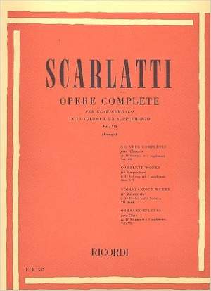 Scarlatti: Sonatas Vol.7: L301-L350 (Opere complete)