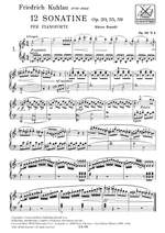 Kuhlau: 12 Sonatinas Op.20, Op.55 & Op.59 (ed. E.Pozzoli) Product Image