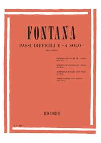 Fontana: Passi difficili