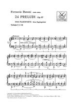 Busoni: 24 Preludes Op.37, Vol.1 Product Image