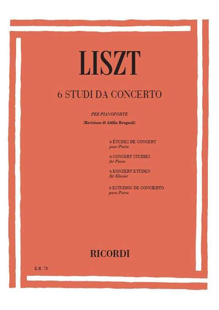 Liszt: 6 Studi da Concerto