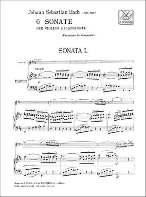 Bach: 6 Sonatas