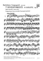Campagnoli: 7 Divertimenti o Sonate Op.18 Product Image