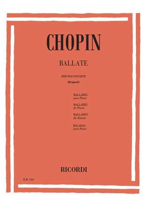 Chopin: Ballades (ed. A.Brugnoli)