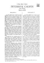 Chopin: Ballades (ed. A.Brugnoli) Product Image