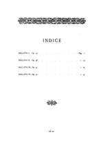 Chopin: Ballades (ed. A.Brugnoli) Product Image