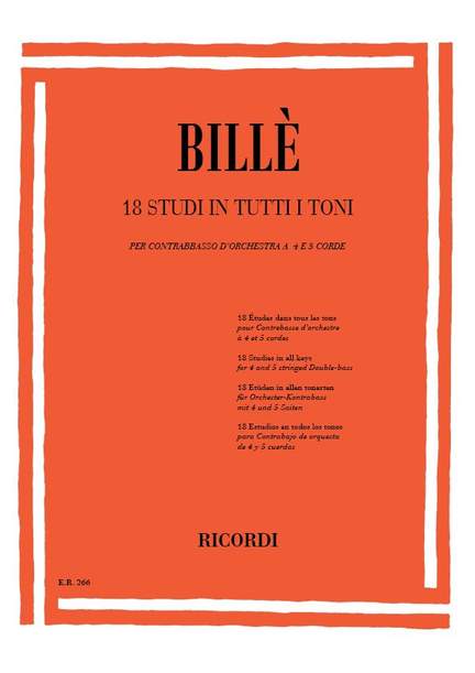 Billé: 18 Studi caratteristici
