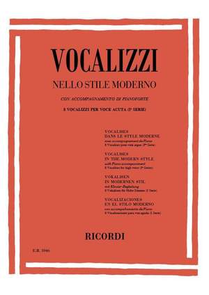 Various: Vocalizzi nello Stile moderno Series 1, Vol.1 (high)