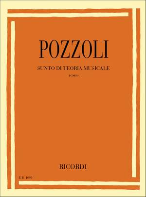 Pozzoli: Sunto di Teoria musicale Vol.1